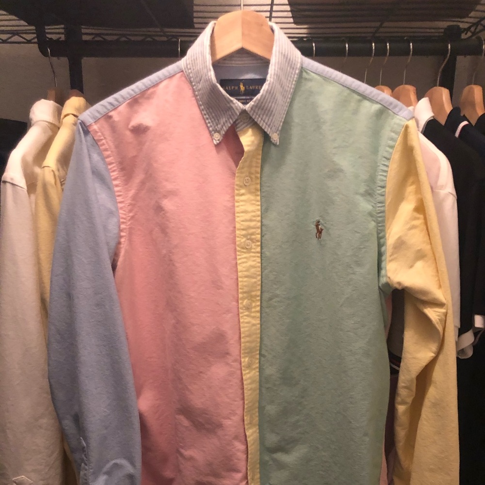 Men’s Classic S Ralph Lauren Oxford Long Sleeve
